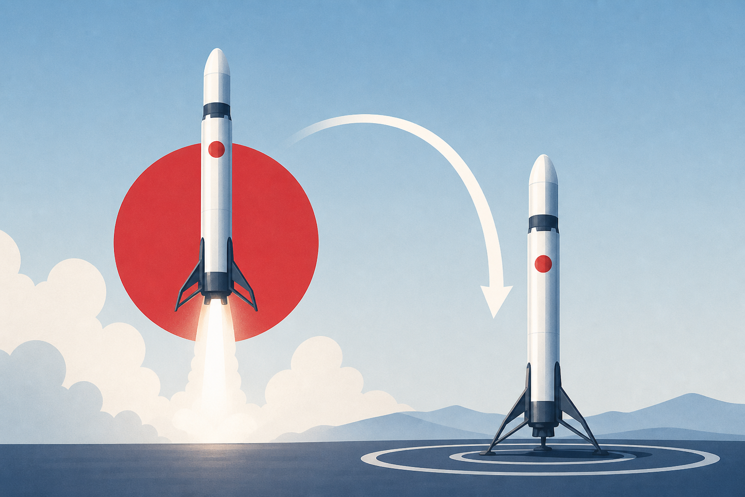 Japan successfully launches and lands reusable rocket
