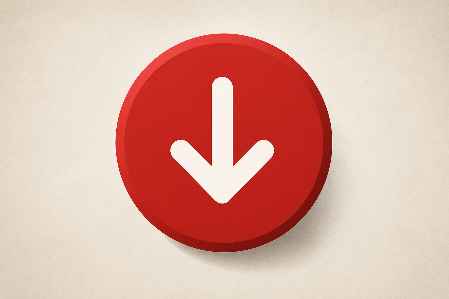 Down Arrow Button Icon