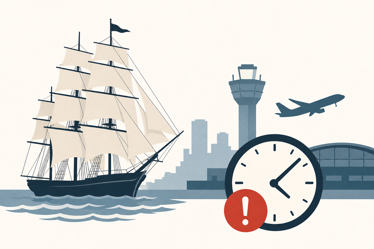 Tall ships in Boston Harbor causing delays at Logan Airport