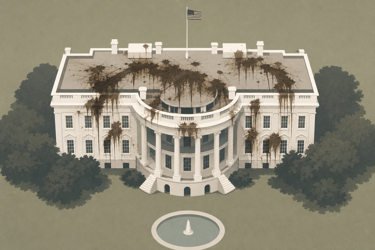 New Aerial Photos Show Scale of White House Defiling