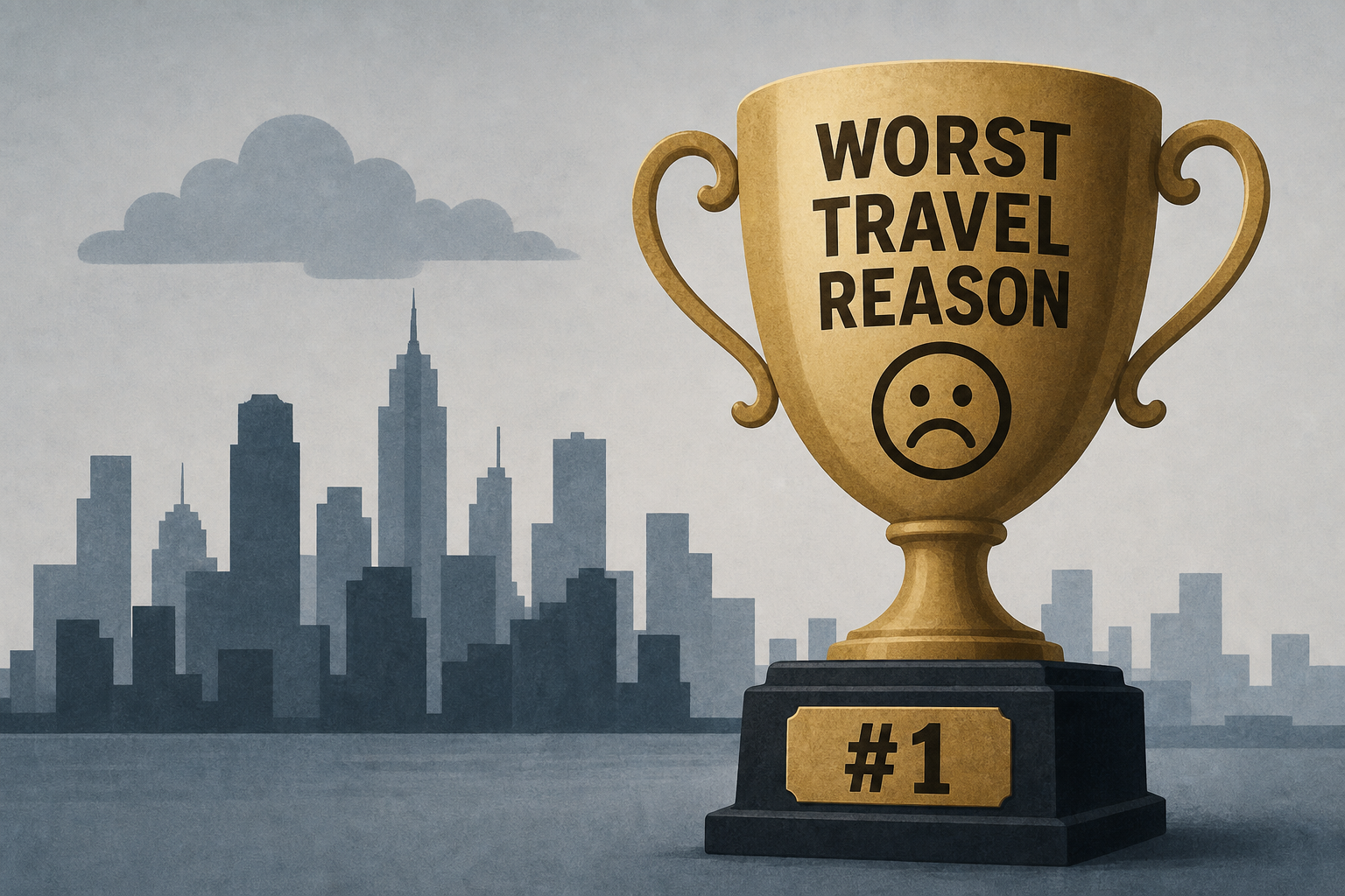 Major American city again takes top honors for worst possible travel reason