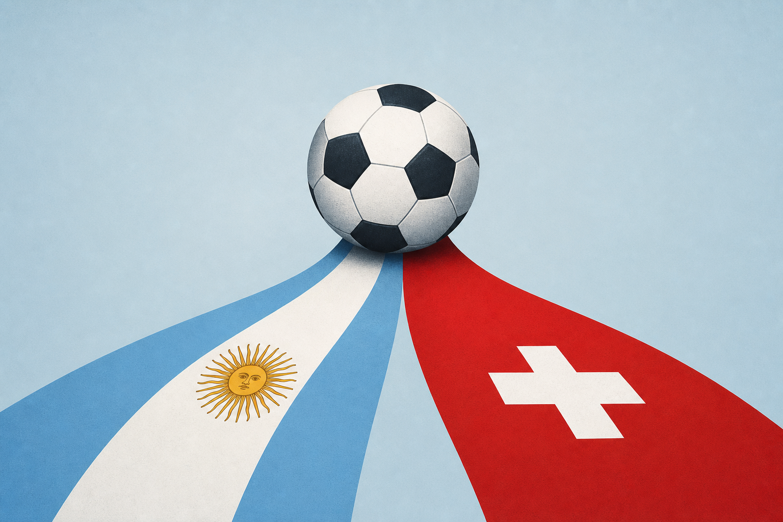 Argentina beats Switzerland to reach World Cup semifinals : NPR