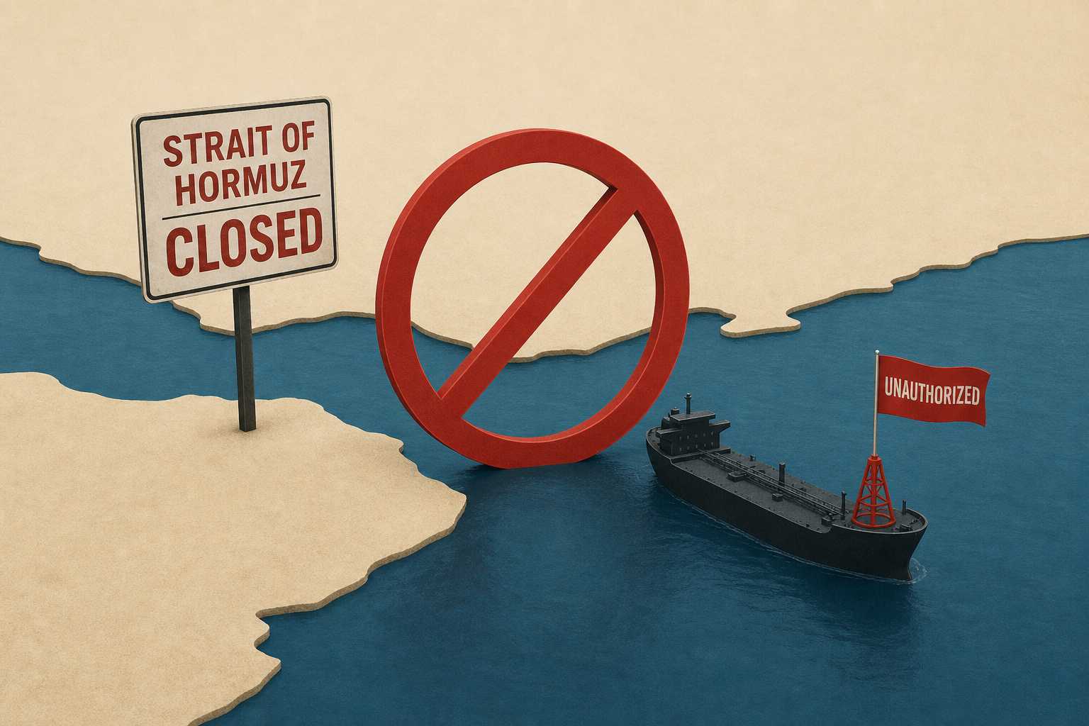 Iran declares Strait of Hormuz closed as 'unauthorized' vessel hit