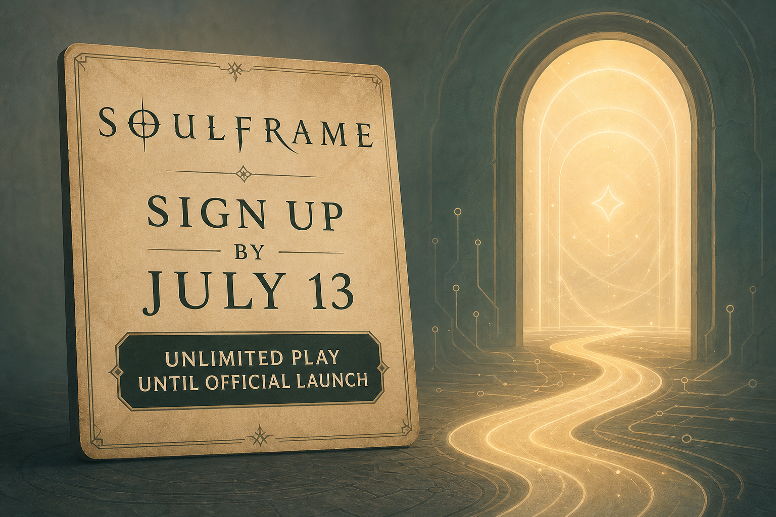 'Soulframe': Sign Up by July 13 for "Unlimited Play Until Official Launch"