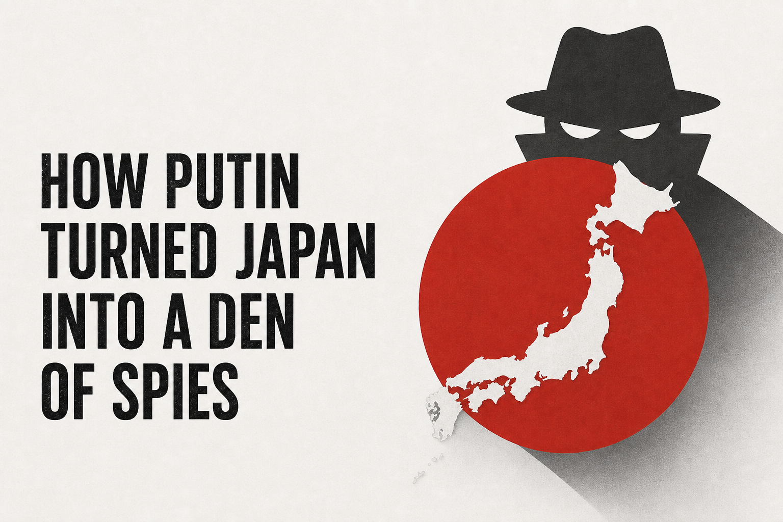 How Putin Turned Japan Into a Den of Spies