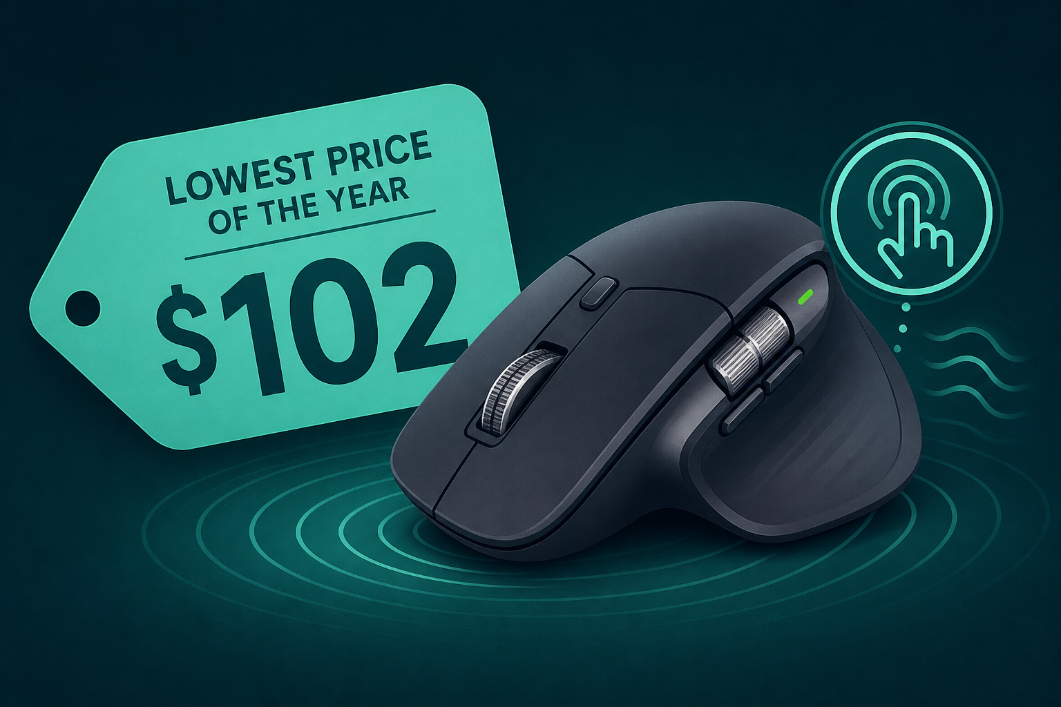 Still live! Logitech's latest haptics-enabled MX Master 4 just hit the lowest price of the year with a rare deal at $102