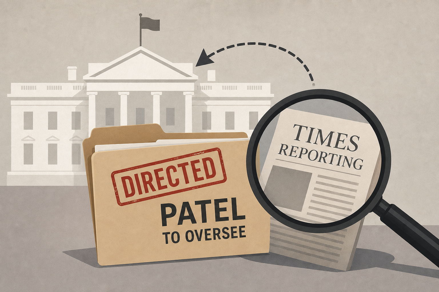 White House Directed Patel to Oversee Investigation Involving Times Reporting