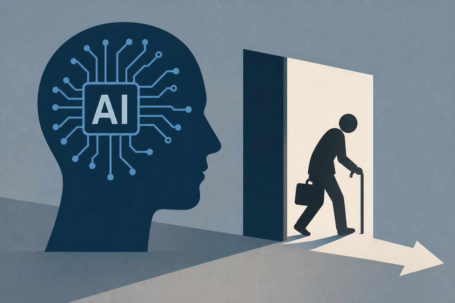 AI Is Pushing Older Employees Straight Out of the Workforce, New Report Finds
