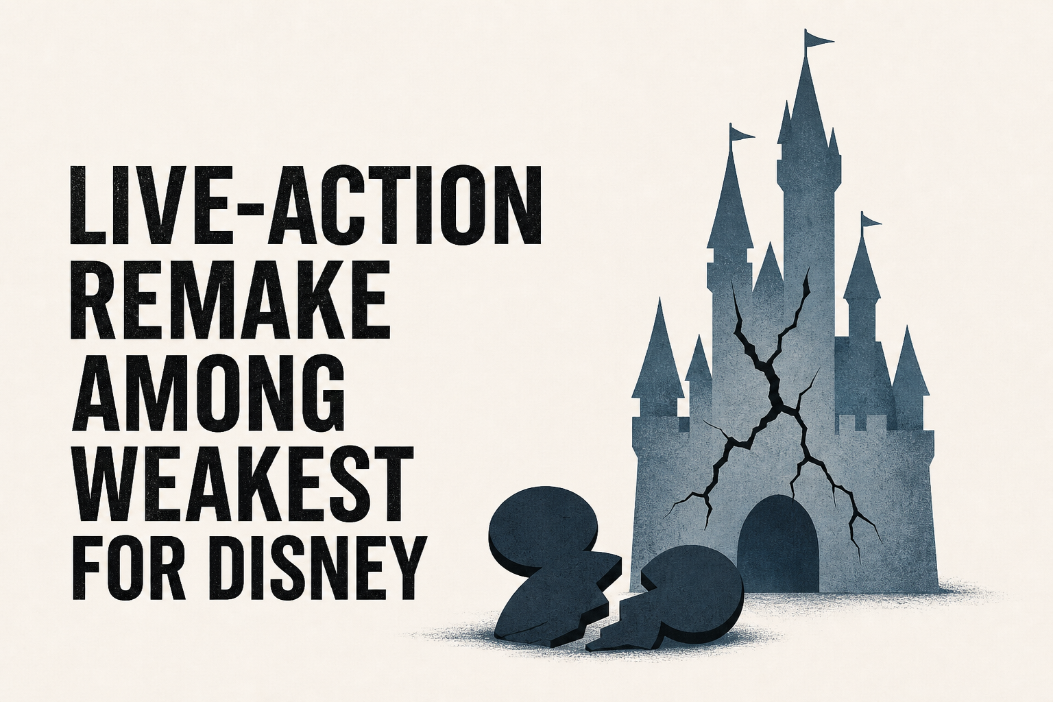 Live-Action Remake Among Weakest for Disney
