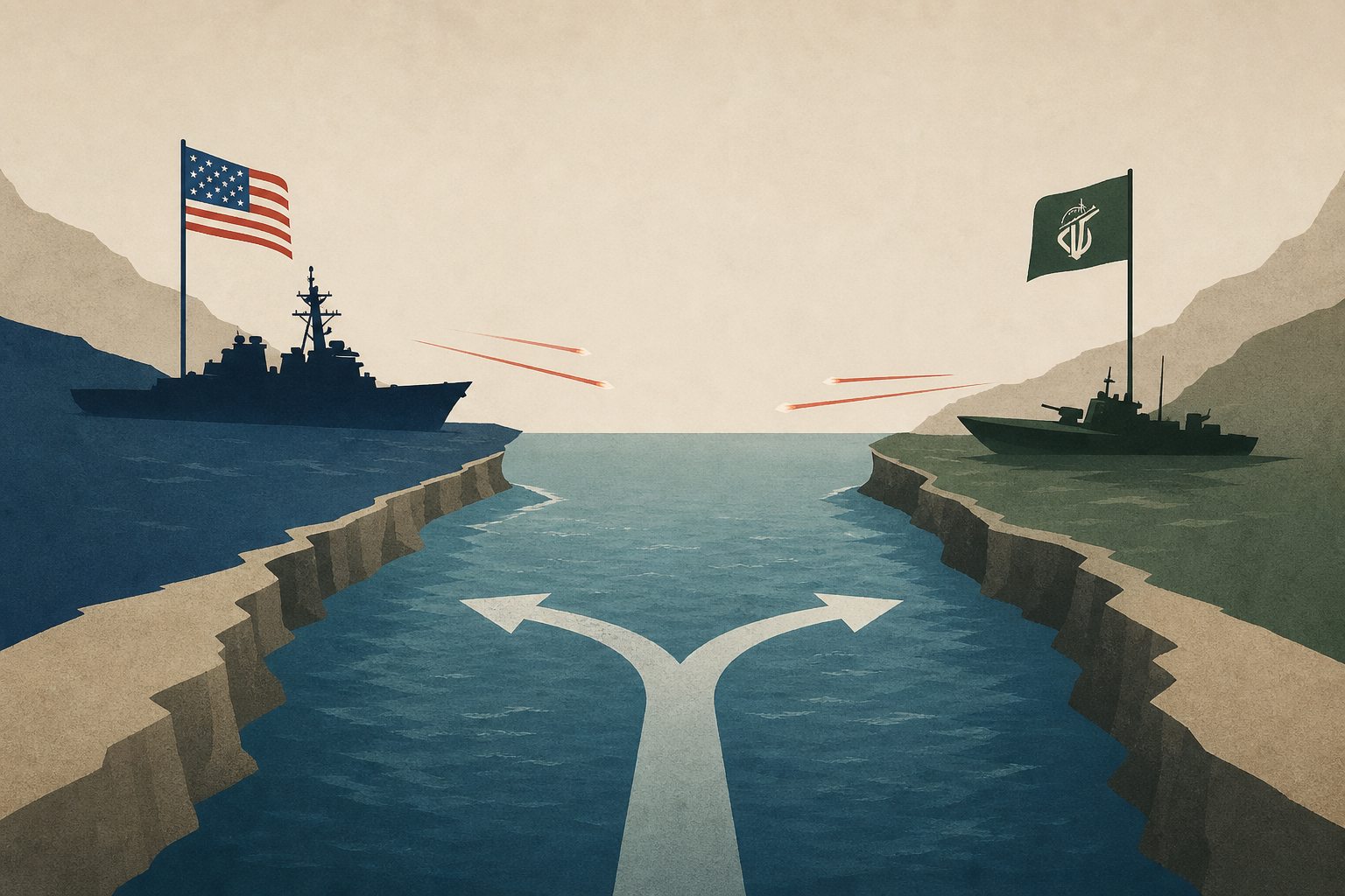 Iran war escalates as US, IRGC exchange fire over Strait of Hormuz