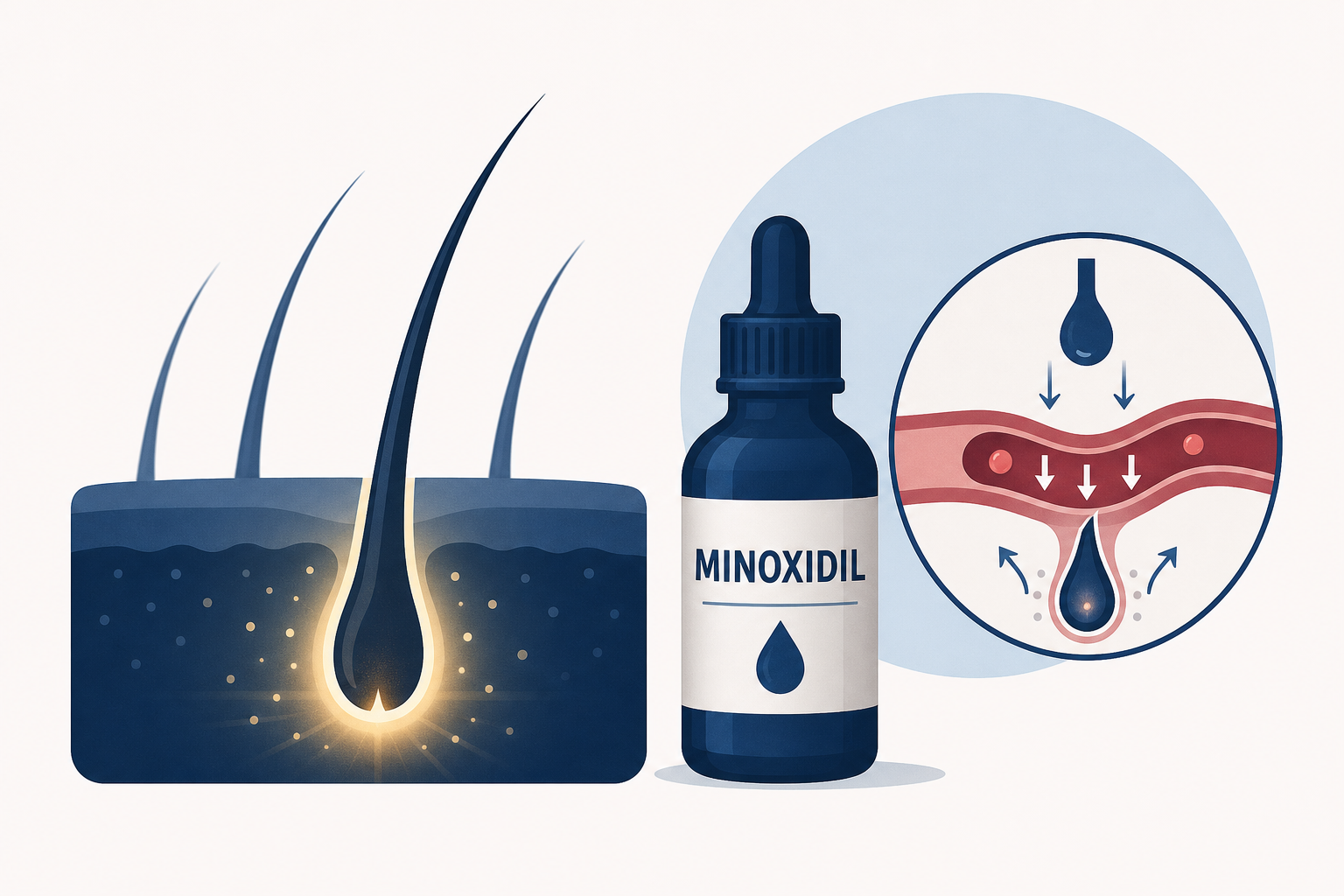 We found out how minoxidil works for hair growth