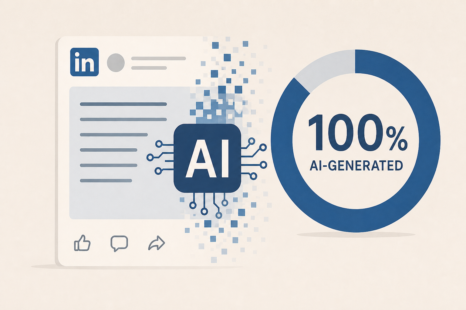 A Study Tried to Quantify How Many LinkedIn Posts Are 100% AI. It’s a Lot