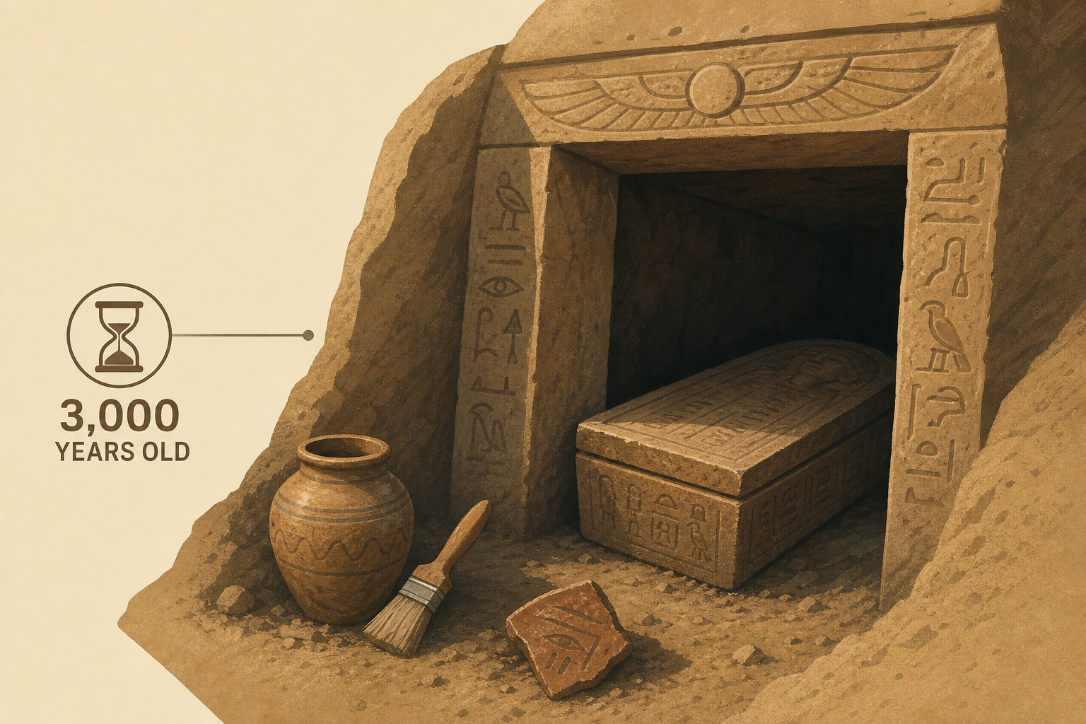 Archaeologists uncover 3,000-year-old tomb near Egypt's Luxor