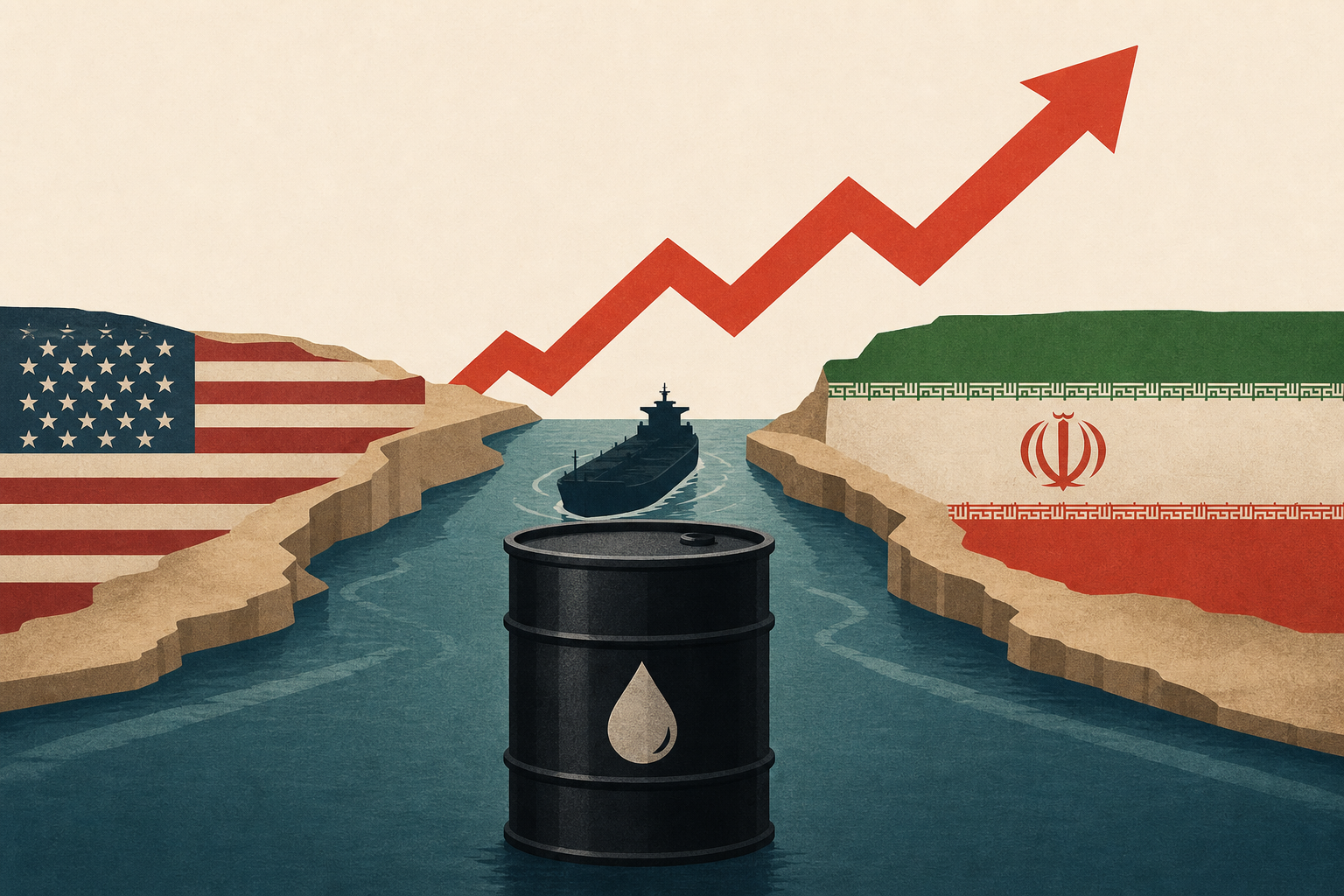 Oil prices rise as U.S. and Iran fight for control of Strait of Hormuz