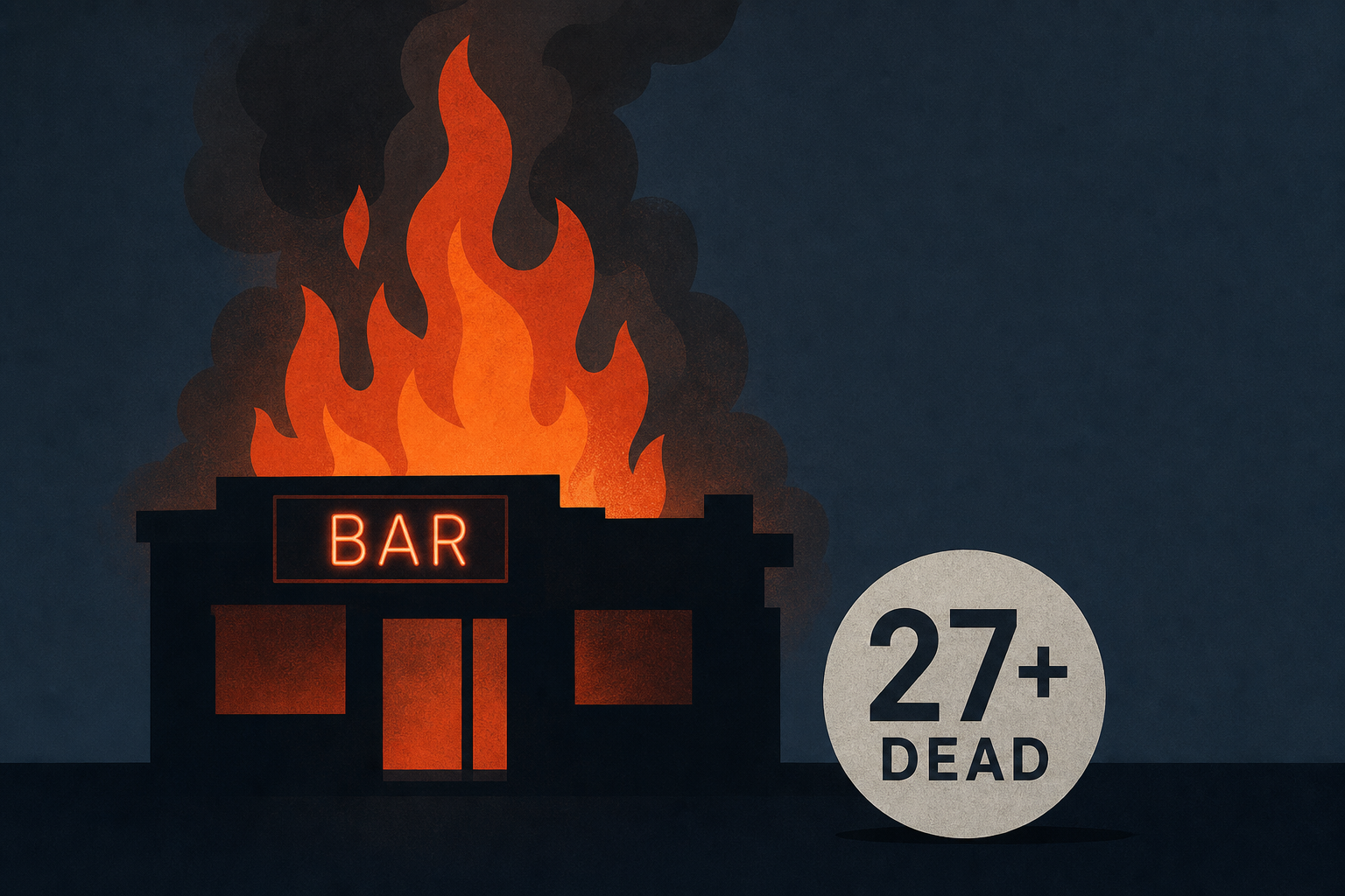 Fire in Bangkok Bar Leaves at Least 27 Dead