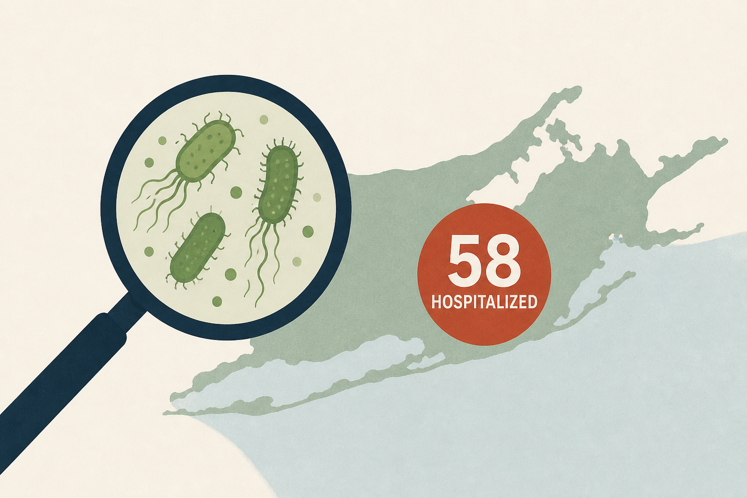 Salmonella Outbreak That Hospitalized 58 East End Residents Under Investigation