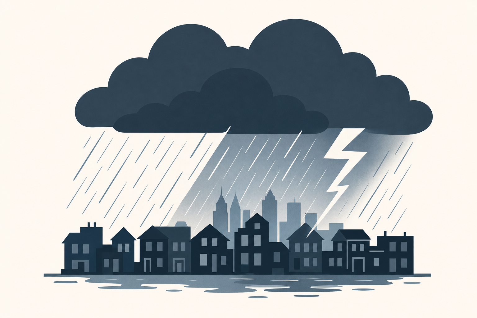 Philadelphia neighborhoods hit by severe storms