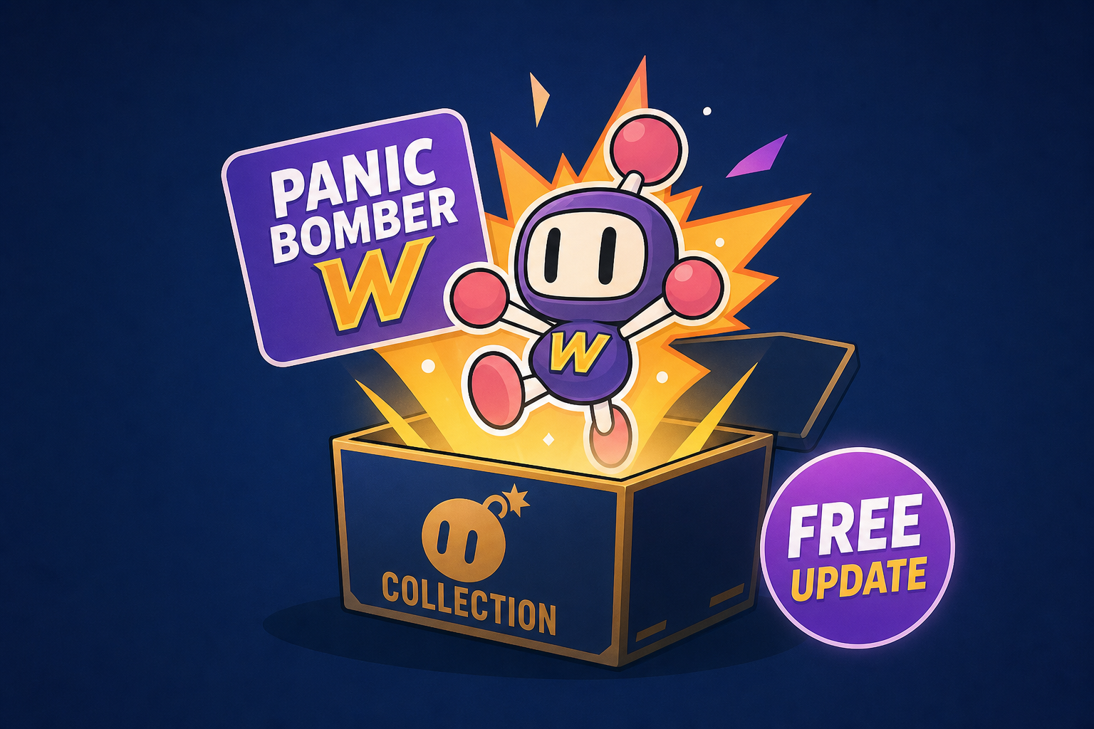 Super Bomberman Collection update announced, adding Panic Bomber W for free