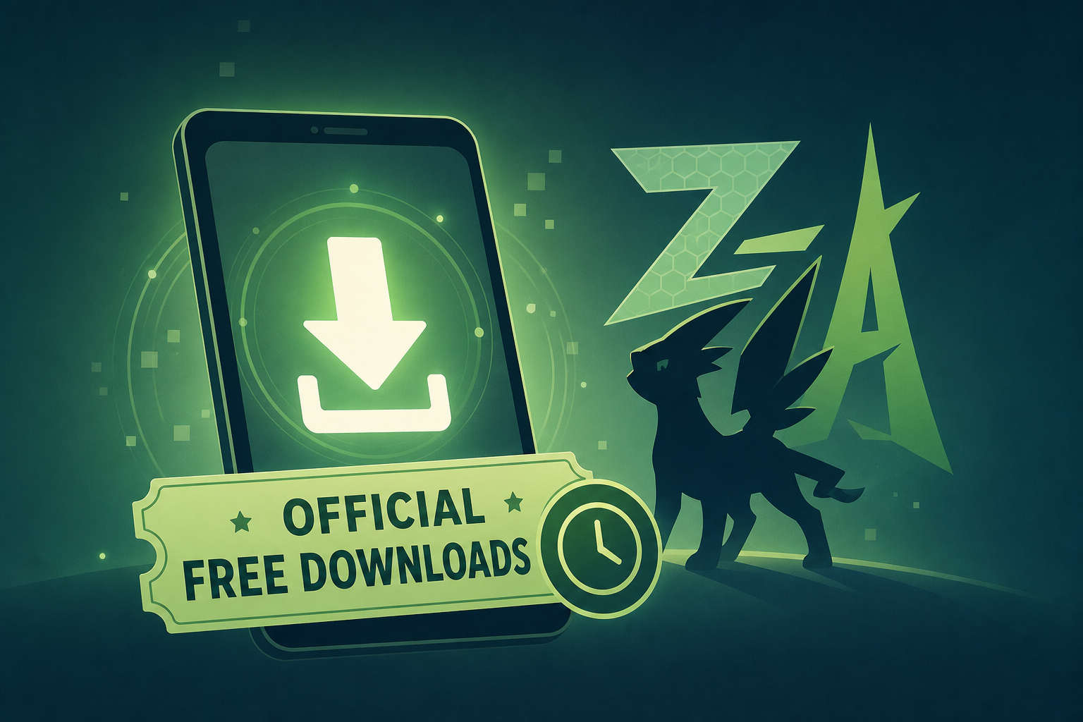 Pokémon Legends: Z-A Official Free Downloads Available for a Limited Time