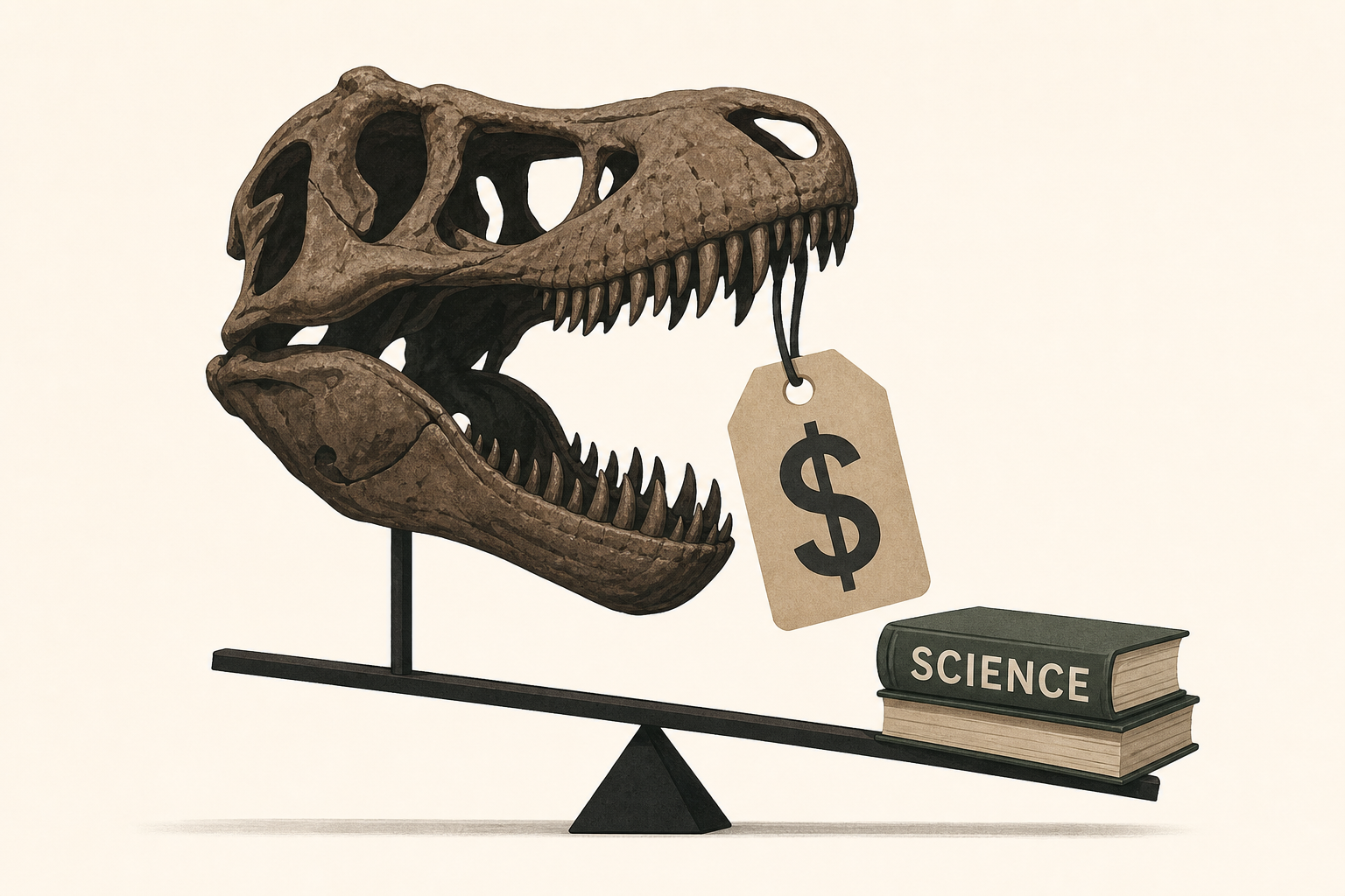 A T. rex fossil may set a sales record. But will science lose?