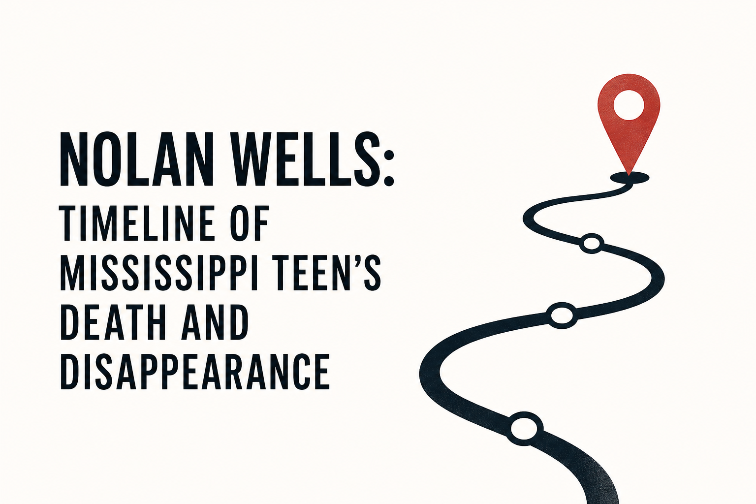 Nolan Wells: Timeline of Mississippi teen’s death and disappearance
