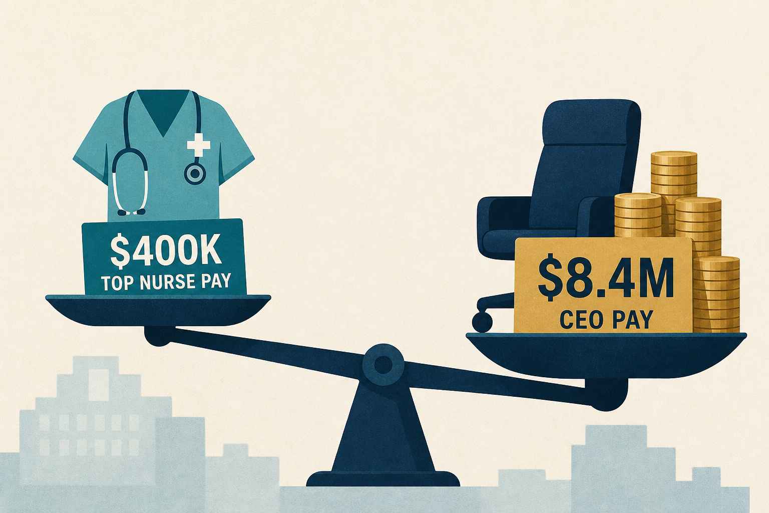 Mass General Brigham battle pits $400K top nurse pay against $8.4M CEO