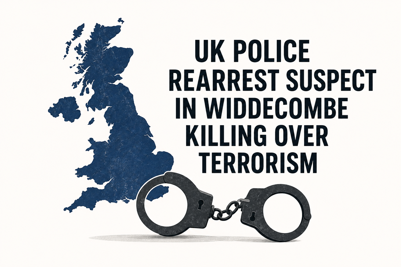 UK police rearrest suspect in Widdecombe killing over terrorism