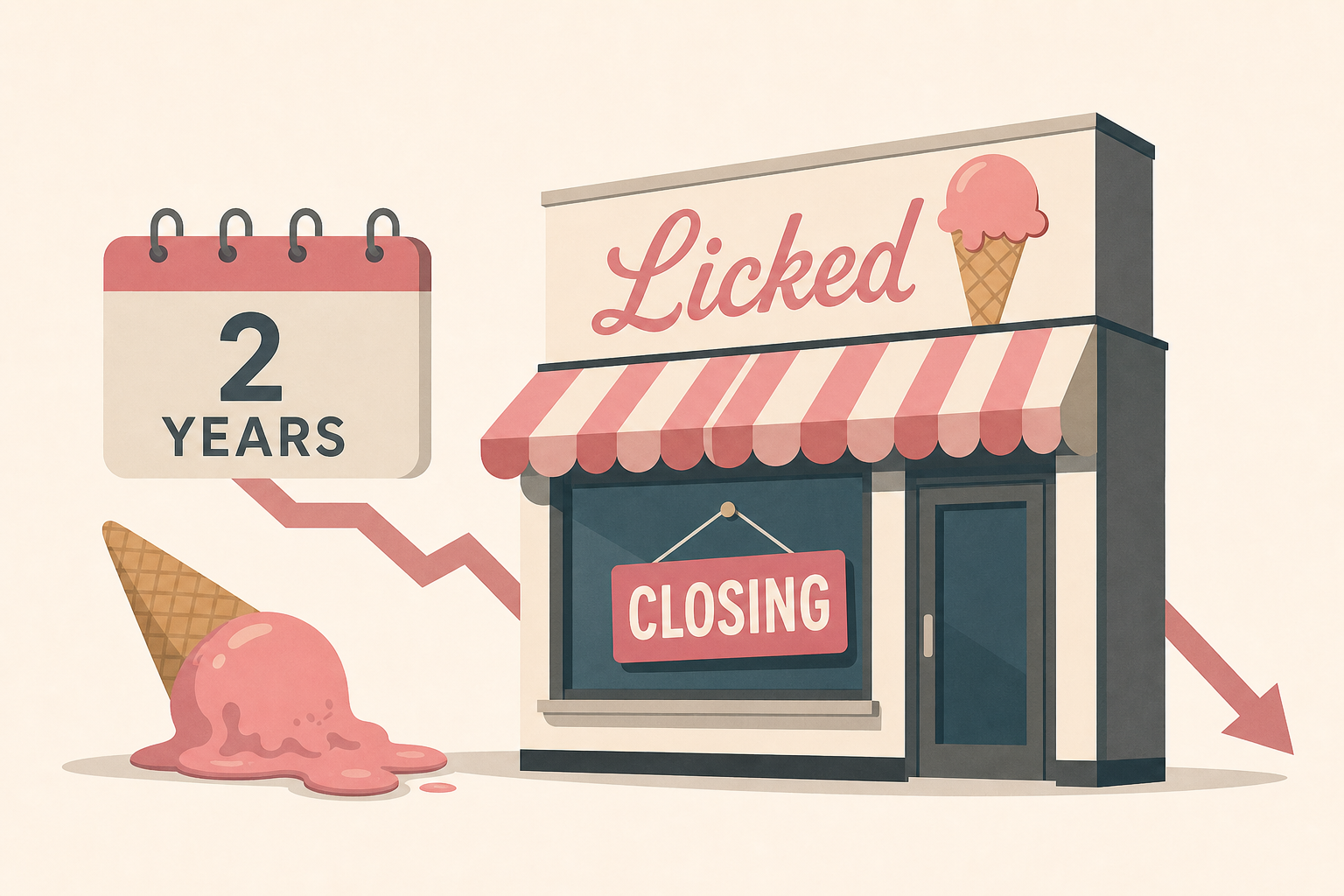 'Licked' ice cream shop in Oak Park to close after two years