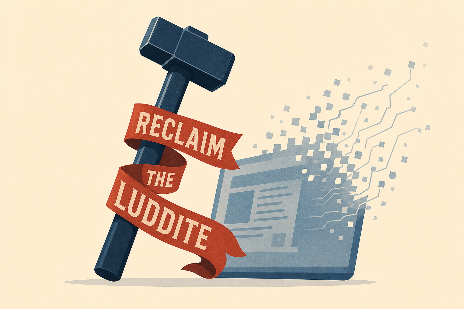 It's time to reclaim the Luddite