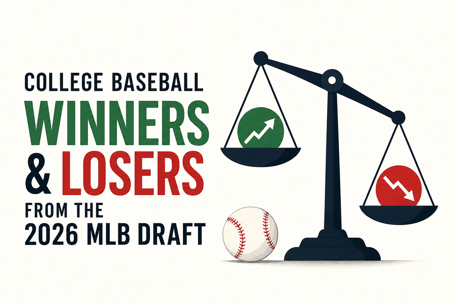 College Baseball Winners & Losers From The 2026 MLB Draft