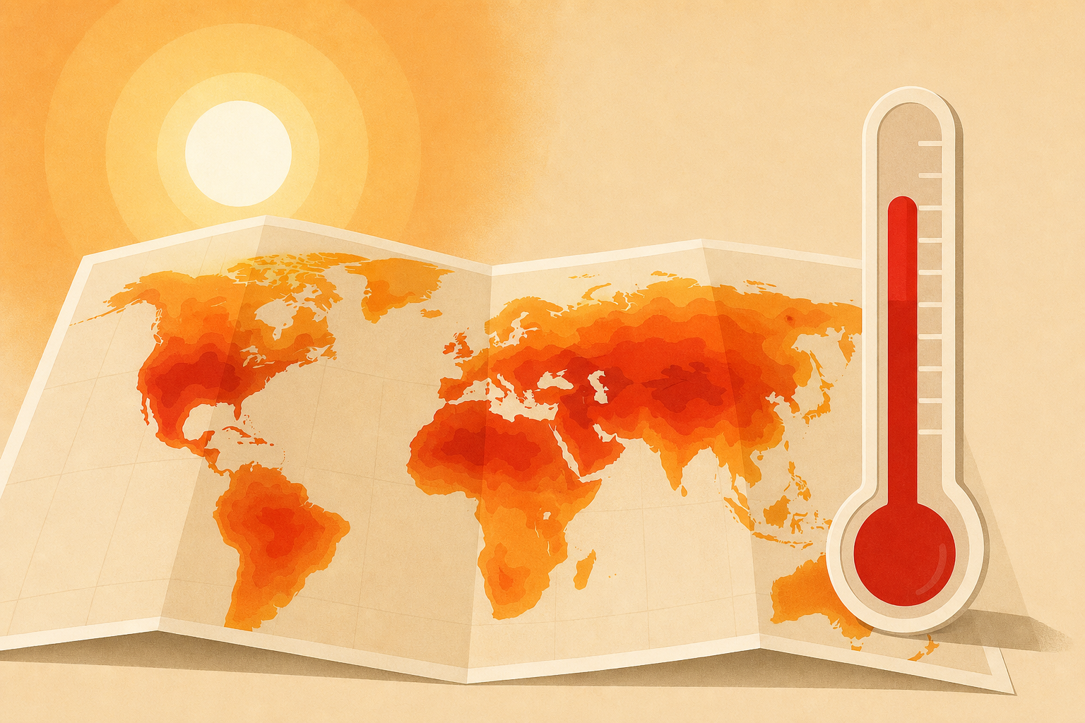 Maps show heat alerts as extreme temperatures threaten millions