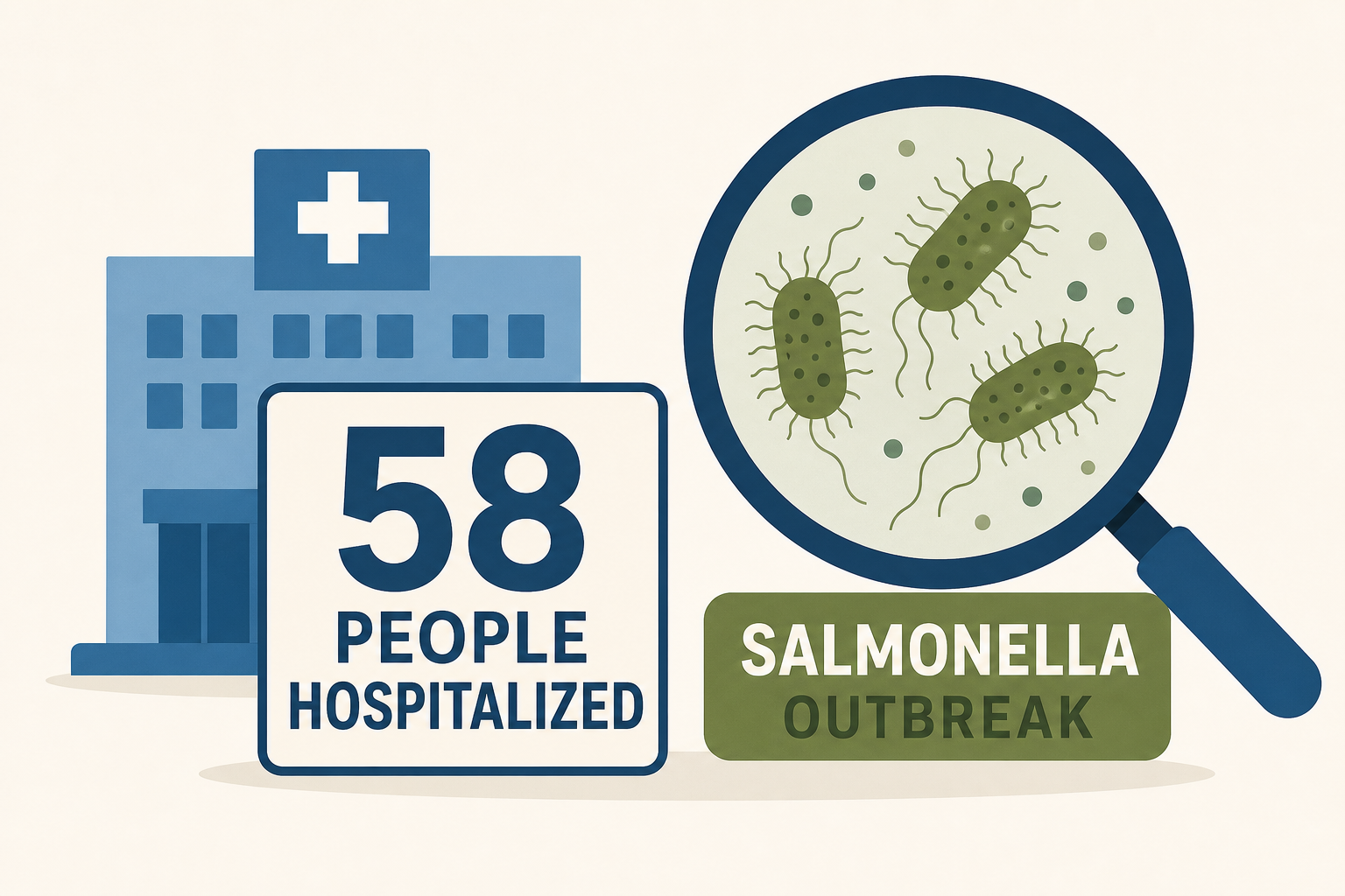 58 People Hospitalized From East End Salmonella Outbreak