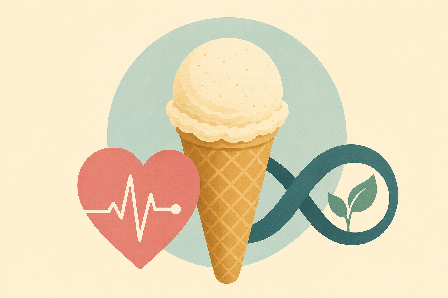 Eat your ice cream for a long, healthy life? This doctor says so