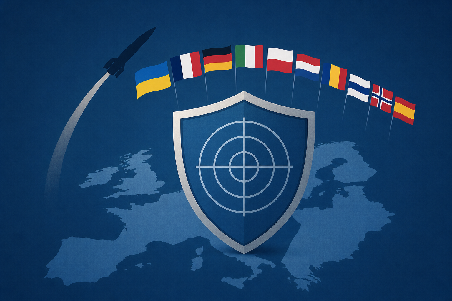 Ukraine and 9 other countries announce a coalition to protect Europe from ballistic missiles