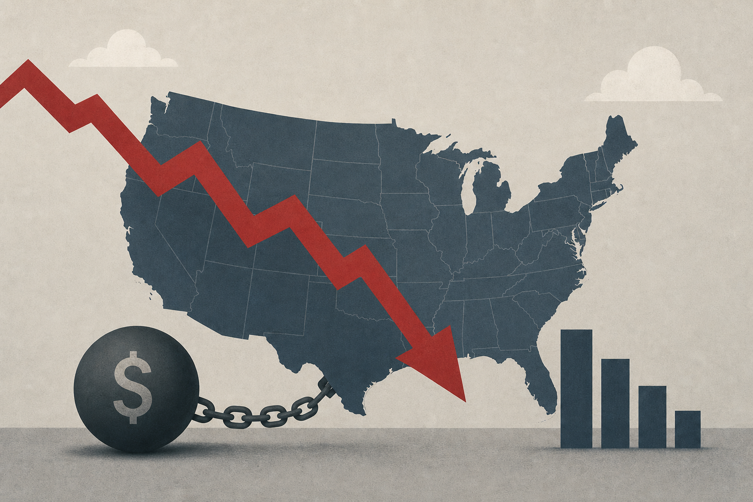 Worst state economies in America in 2026