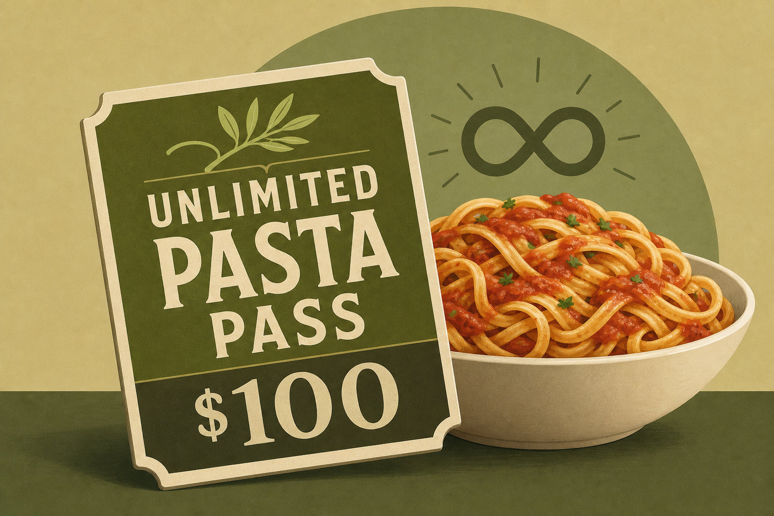 Olive Garden Is Bringing Back Its $100 Unlimited Pasta Pass-And It’s Still An Absurdly Good Deal