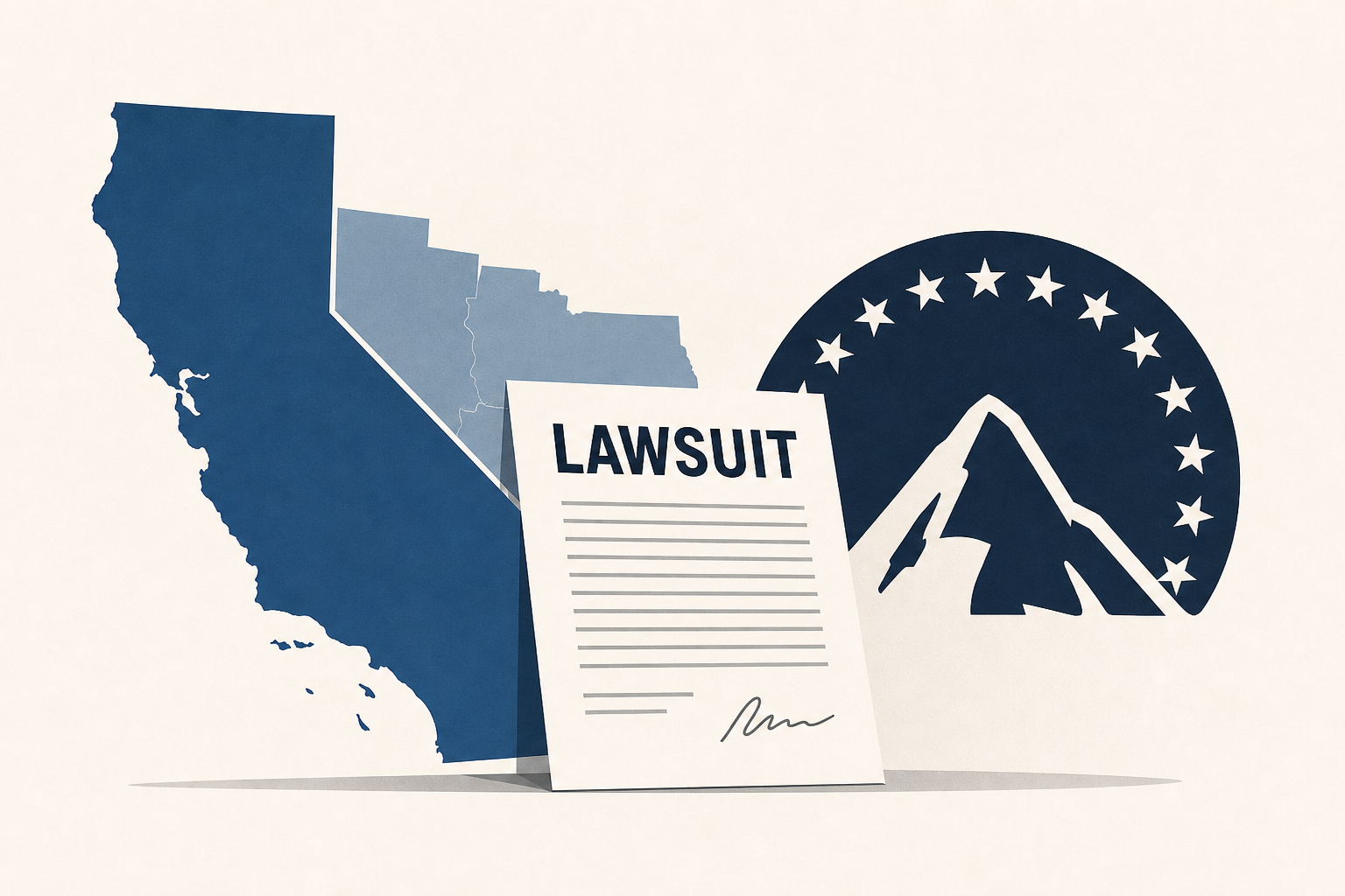 California, Other States Sue To Block Paramount