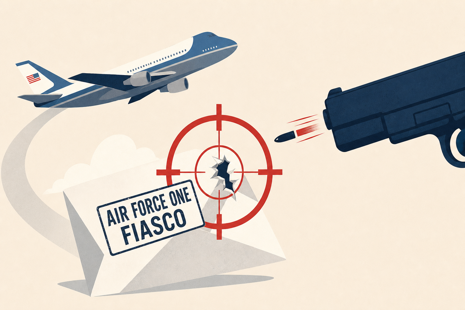 Trump Shoots Messenger For Exposing His Air Force One Fiasco