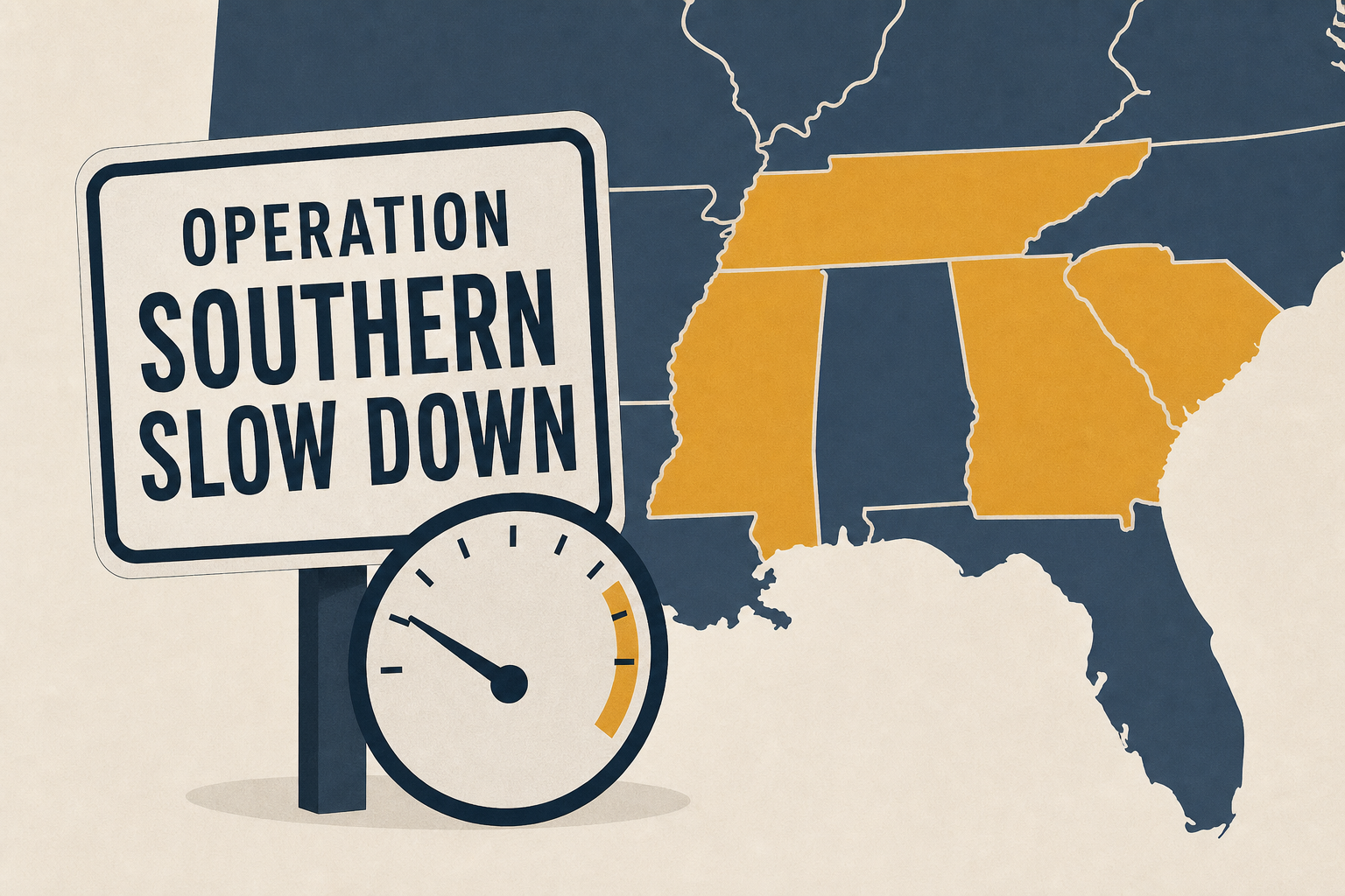 ‘Operation Southern Slow Down’ starts in Georgia, 4 other states