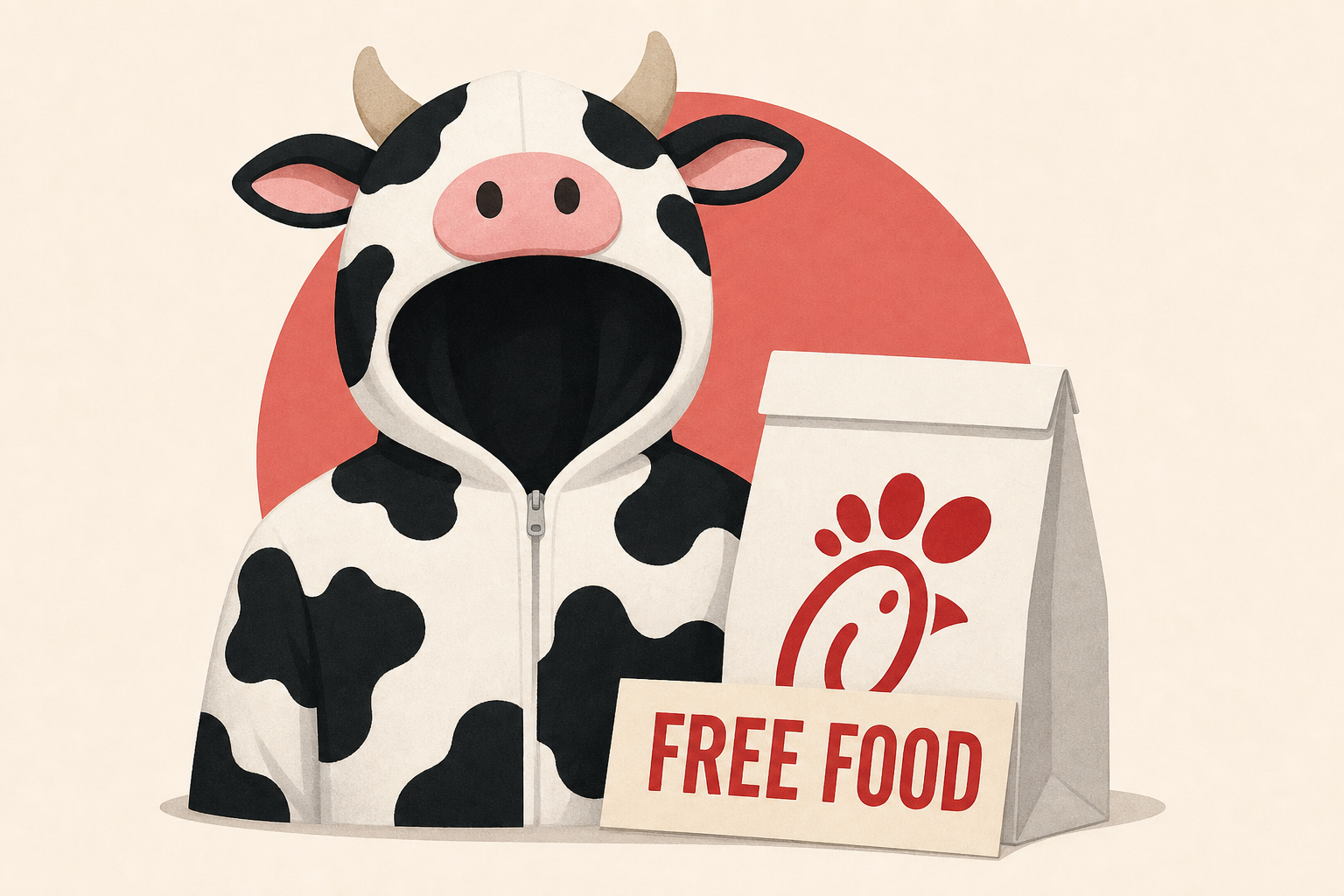 Chick-fil-A Wants You to Dress Like a Cow for Free Food