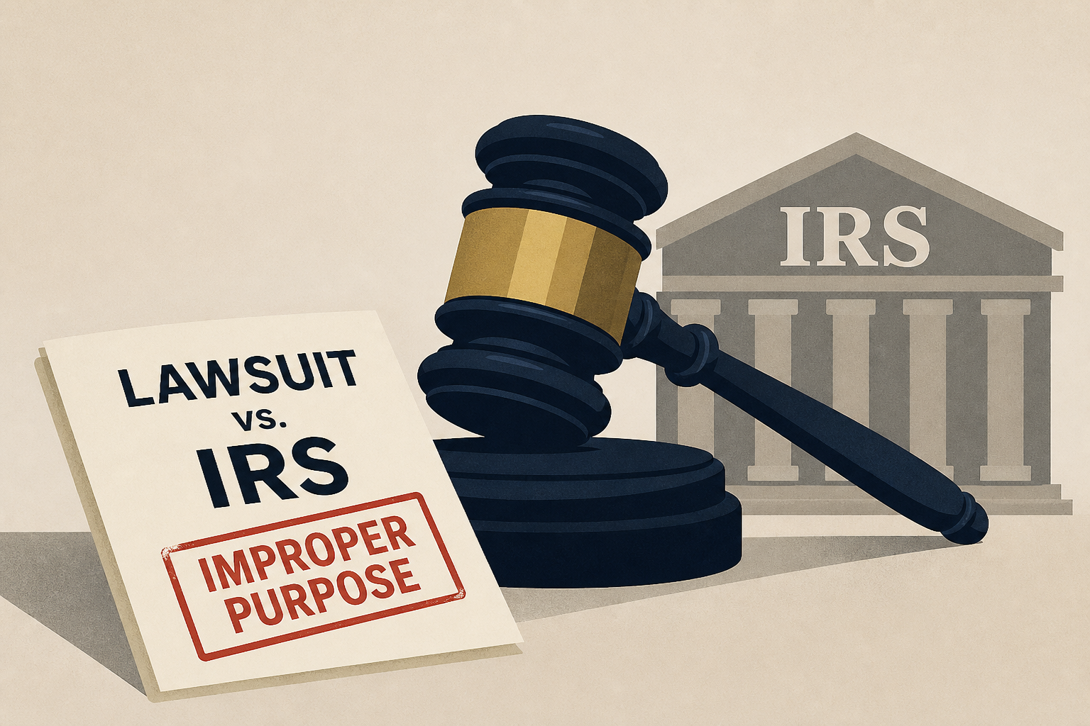 Judge says Trump lawsuit against IRS was filed for 'improper purpose'