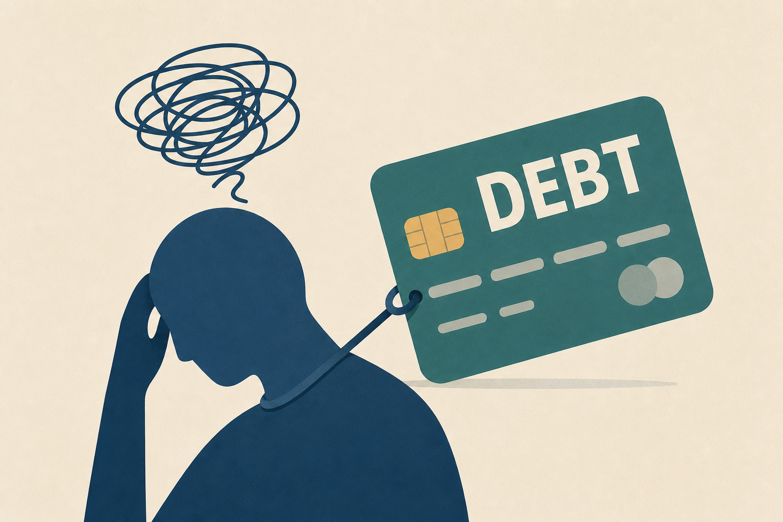 Why someone else's credit card debt is stressing you out