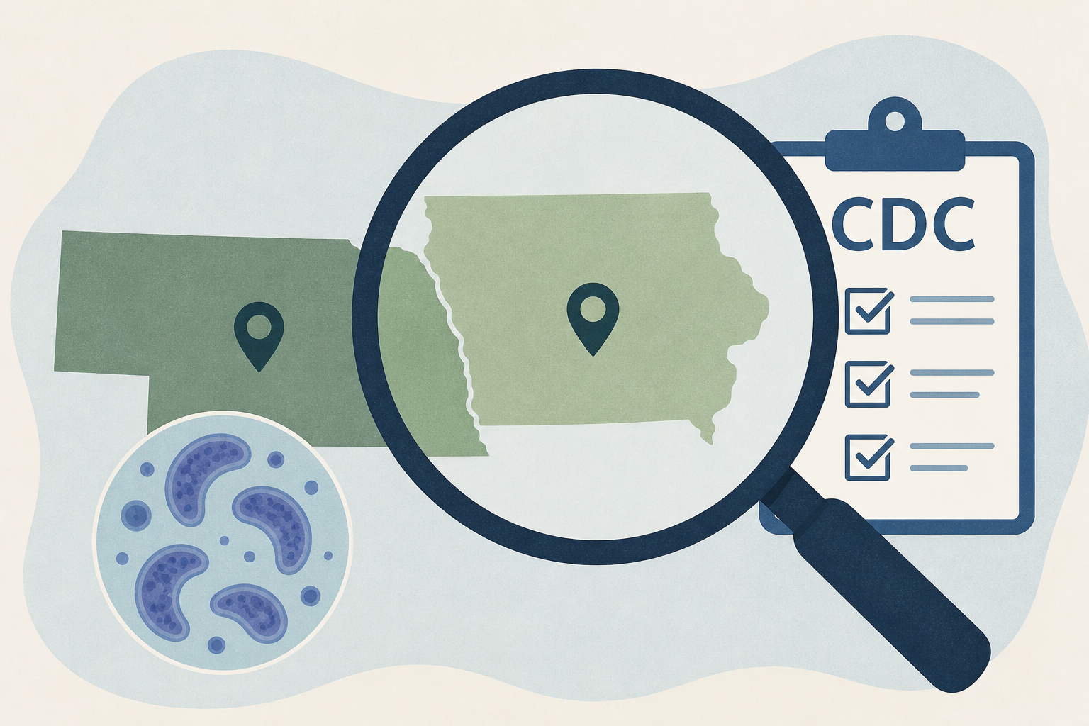 CDC tracks cyclospora cases in Nebraska, Iowa