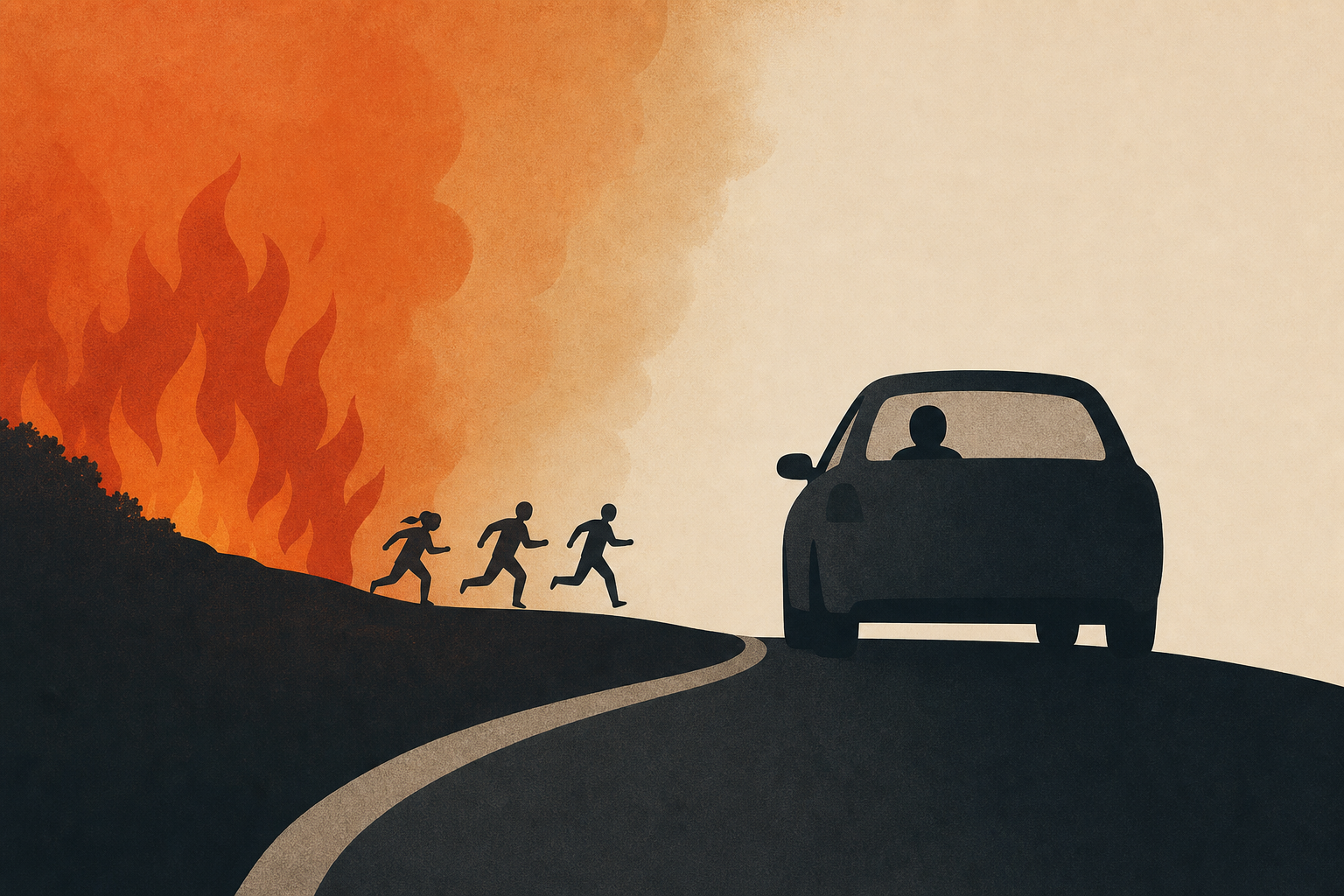 Briton tells of surviving Spain wildfire in car as wife and friends died trying to run to safety