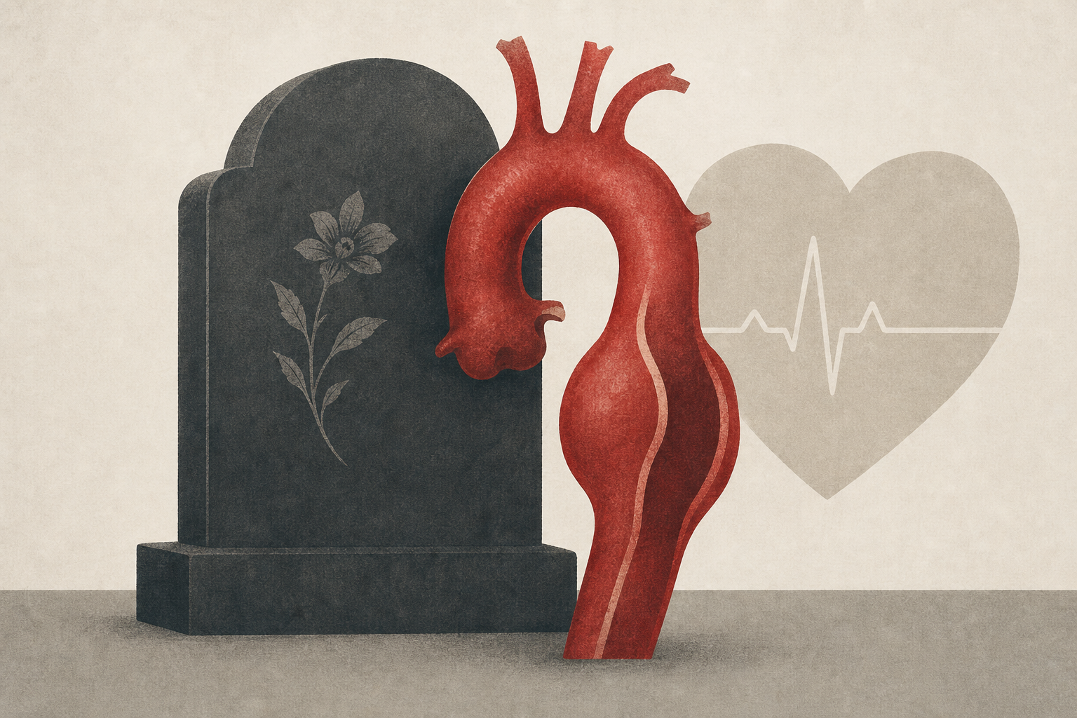Senator Lindsey Graham just died of aorta disease. My husband did too.