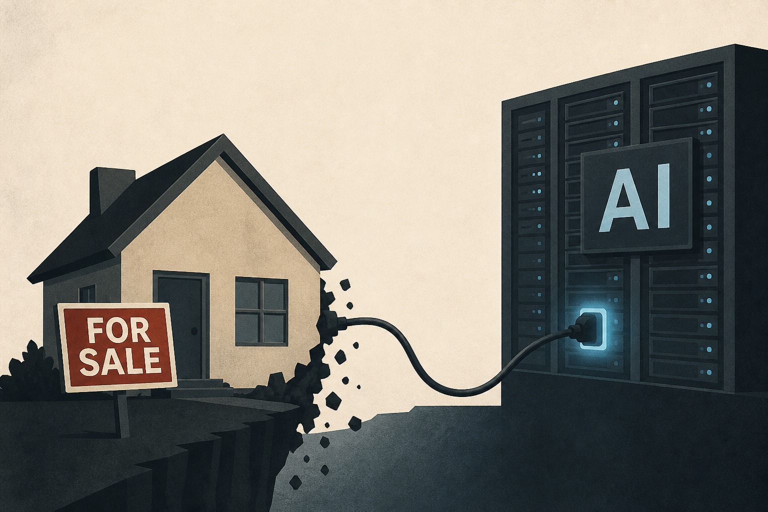 Georgia family says they're forced to sell home to help power AI data centers: "It's theft"