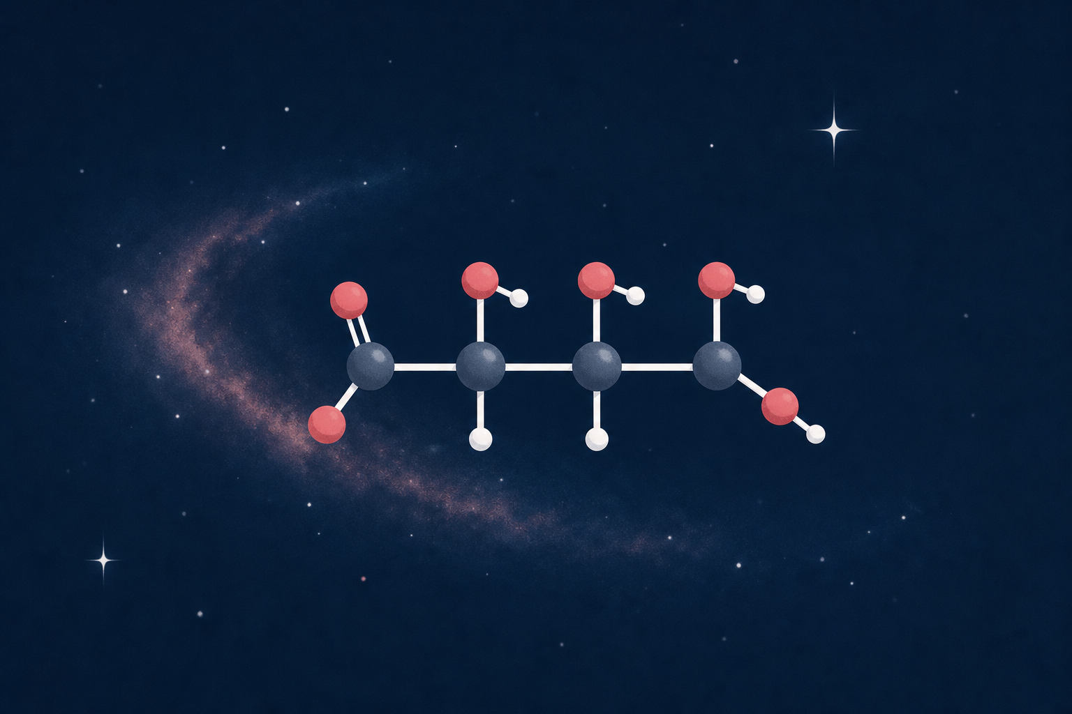Detection of a four-carbon sugar in interstellar space