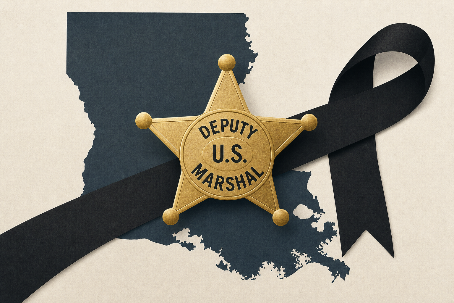 Deputy US Marshal shot and killed while serving an arrest warrant in Louisiana