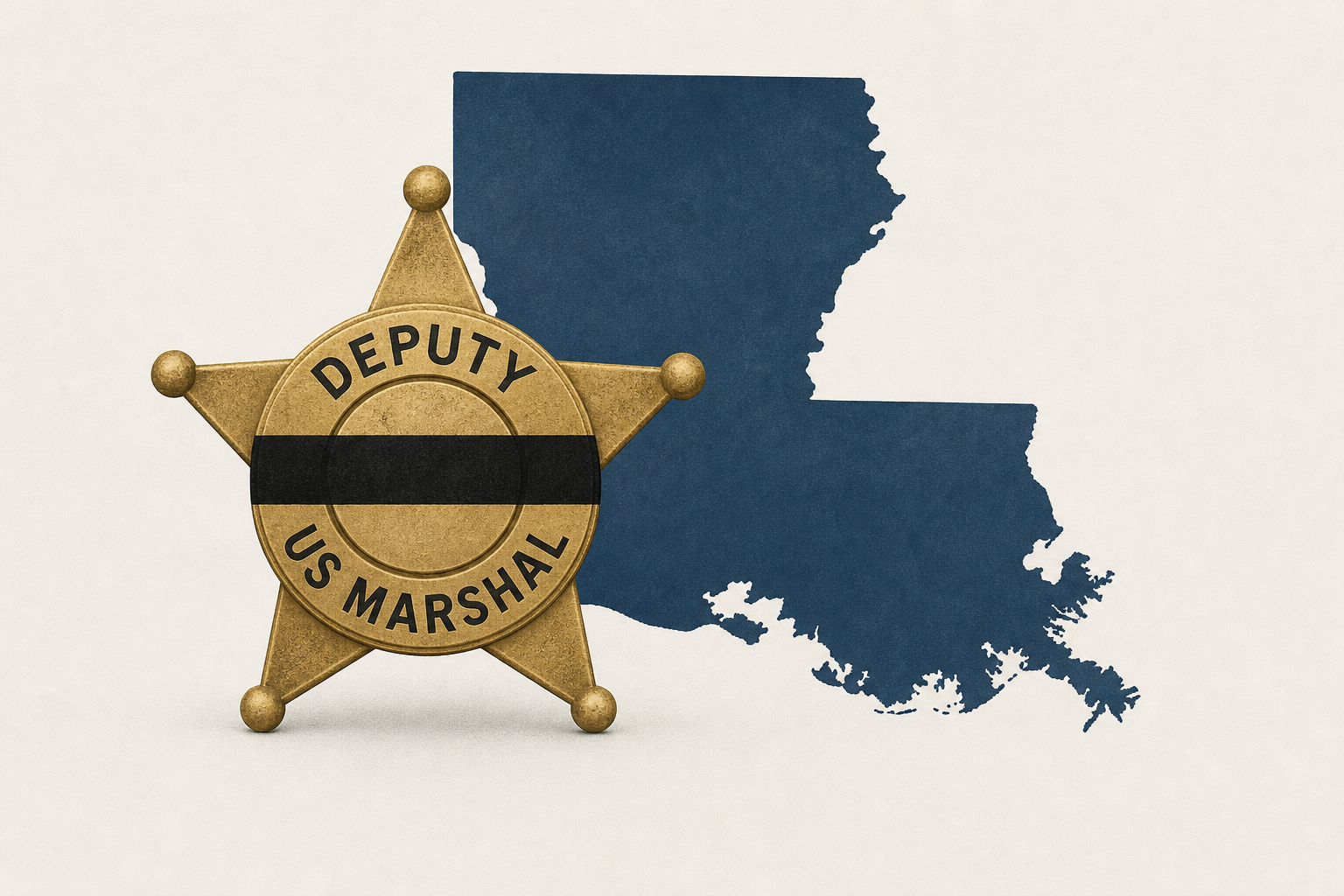 Deputy US Marshal shot and killed while serving an arrest warrant in Louisiana