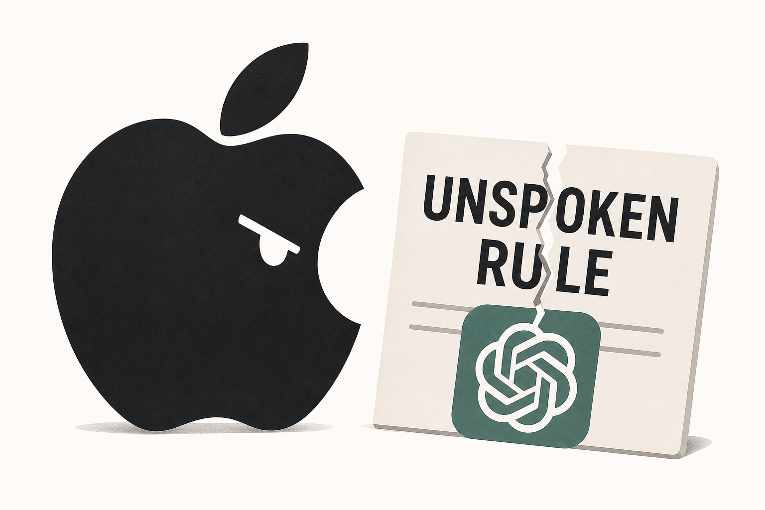Apple Is Mad Because OpenAI Breaks Silicon Valley's Unspoken Rule